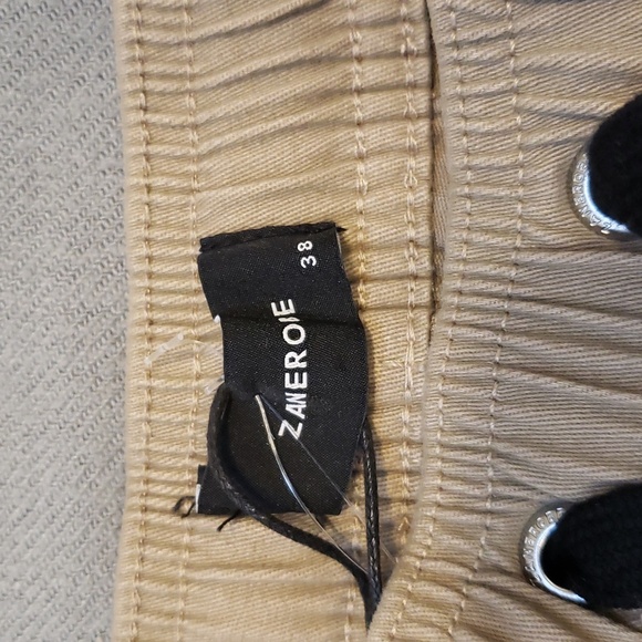 Zanerobe NWT Sureshot Joggers Slim Stretch Khaki Men's 38 - Picture 6 of 8